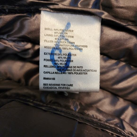 Andrew Marc Women's Packable Light Weight Premium Down Puffer Jacket Medium - Picture 6 of 7